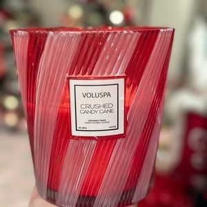 VOLUSPA candy cane candle